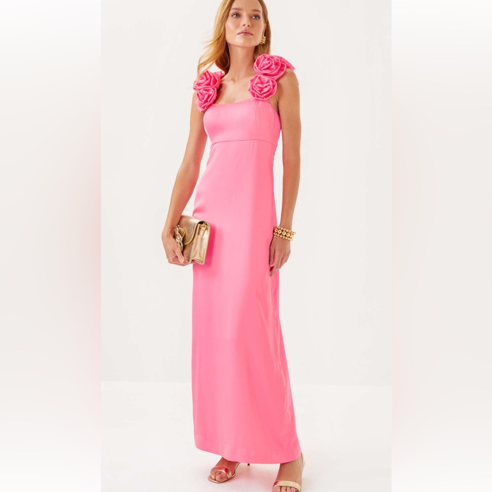 Lilly Pulitzer Pink Maxi Dress